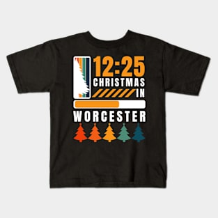 worcester christmas Kids T-Shirt